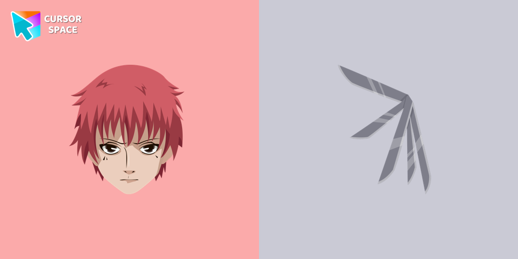 Custom Cursor Sasori Theme